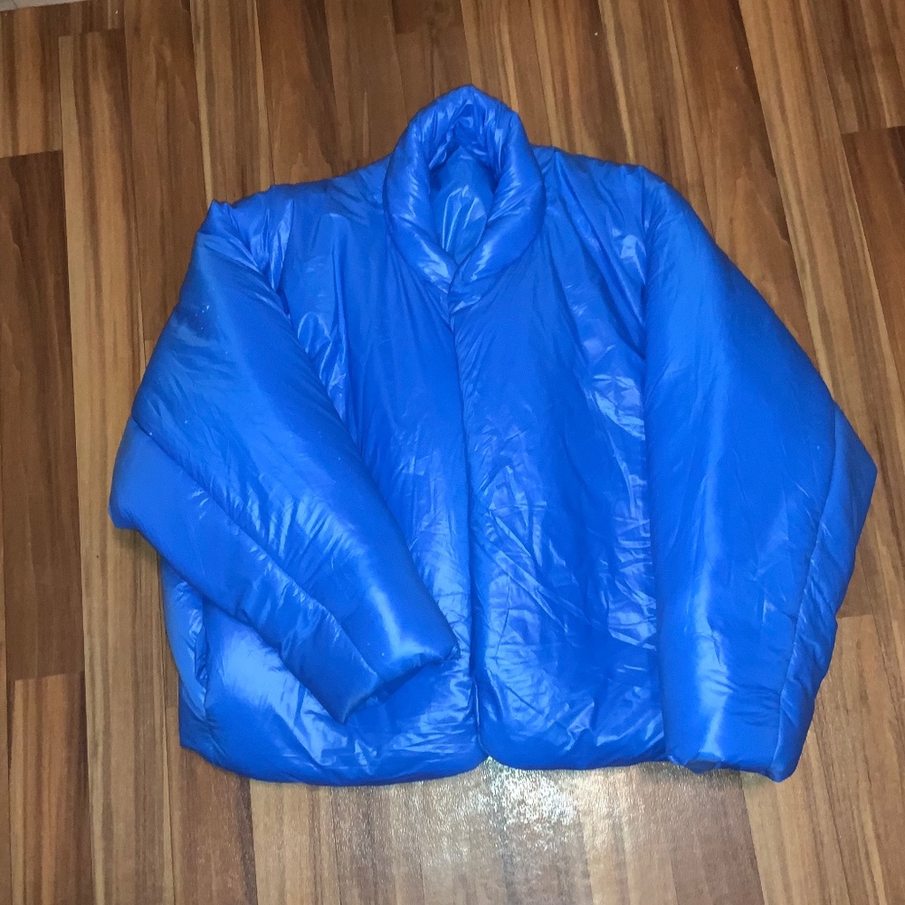 Yeezy By Gap Blue Puffer Jacket Size XL